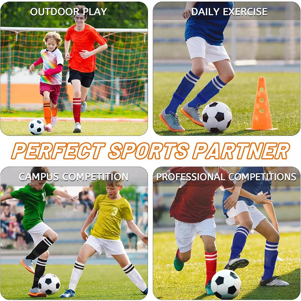 Loogdeel Knee High Soccer Socks Unisex Breathable Sports Socks