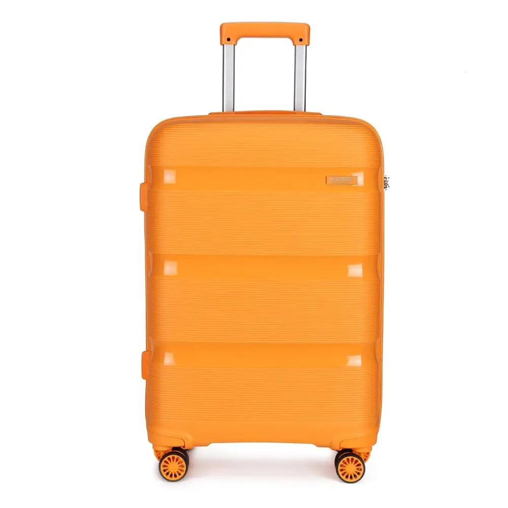 Kono 24 Inch Check In Suitcase 66L Spacious PP Hardshell TSA Approved For Secure Travel