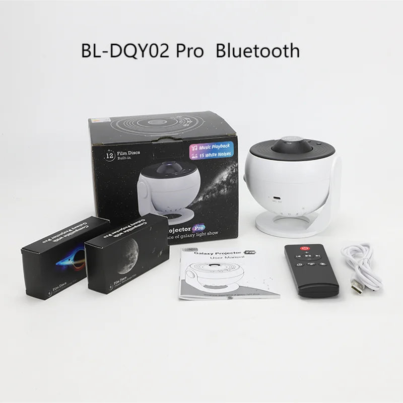 Galaxy Star Projector Planetarium Night Light For Kids And Adults Starry Sky Ceiling Projector For Home Decor AUSYLE