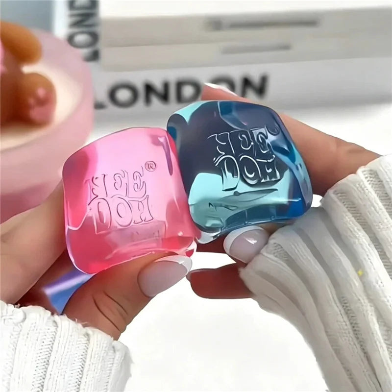 Nice Ice Baby Fidget Cube Set Four Pack Sensory Toys