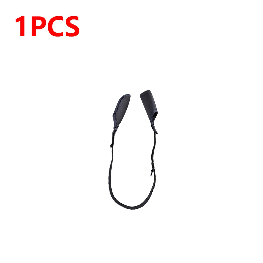 1-10PCS Fishing Rod Socks Srtap Fishing Pole Sleeves Belt Rod Protector Adjustable Rod Cover Protector for Fishing Rod Tube Case