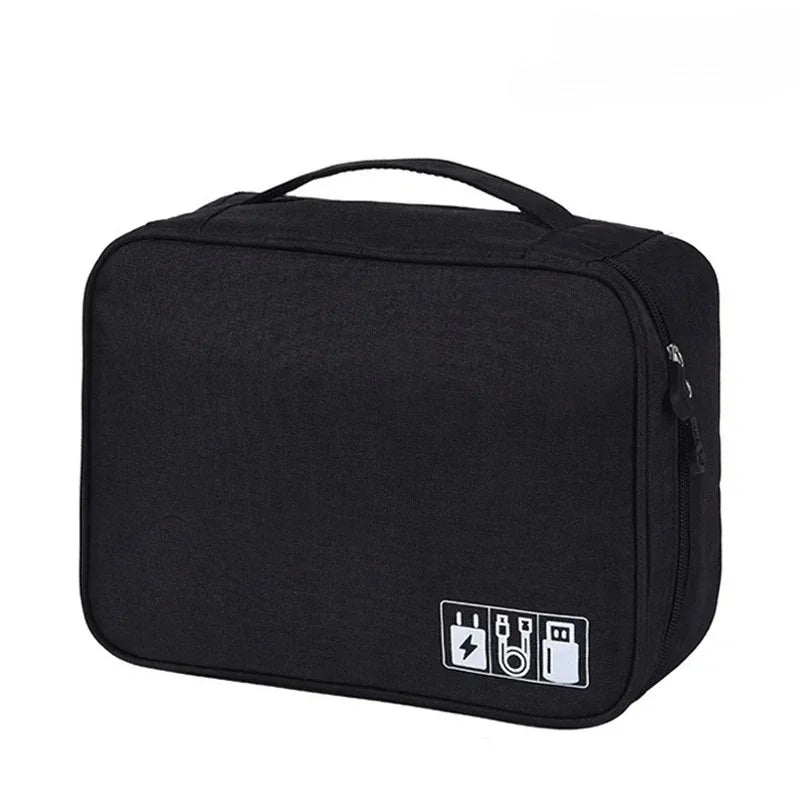 ATMDOGCN Travel Cable Organizer Bag Portable Electronics Storage Case