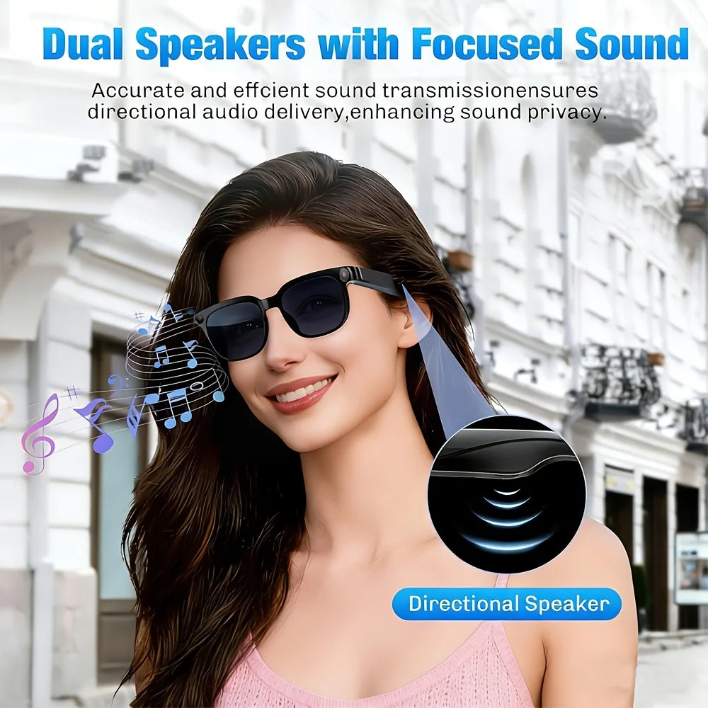 SENBONO AI Smart Glasses With HD Camera And Translation