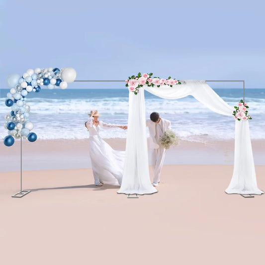 NONECN Metal Wedding Arch Stand Backdrop For Event Decor