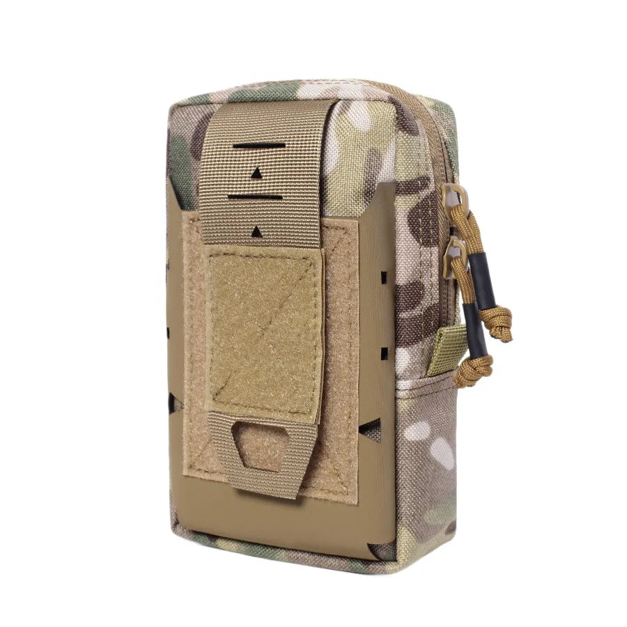 MOLLE Tactical Phone Pouch for Outdoor EDC and Hiking
