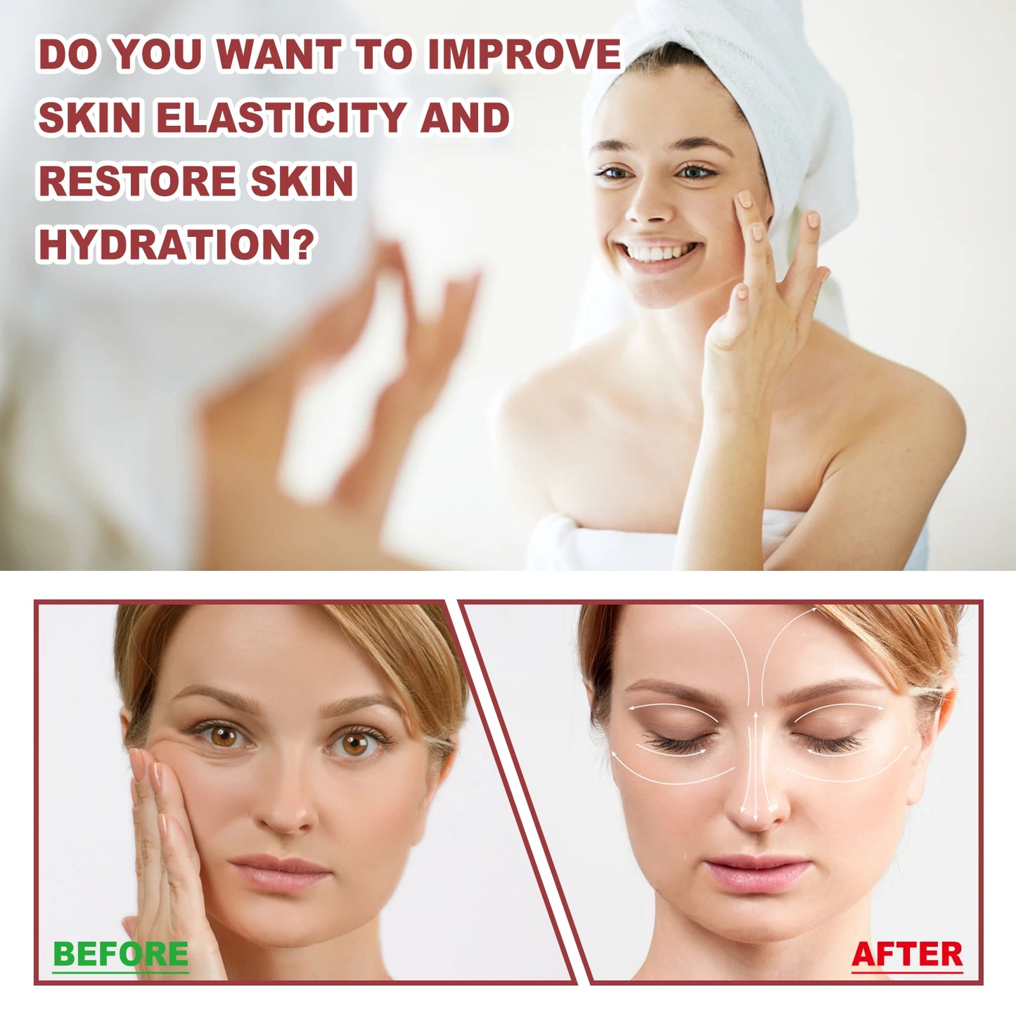 Eelhoe OUHOE Collagen Facial Mask Film For Wrinkle Tightening