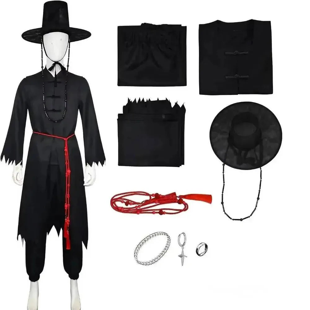 Saja Boys Cosplay Sajaboy Jinu Costume For Men Outfit Set Halloween Party Fancy Dress Up