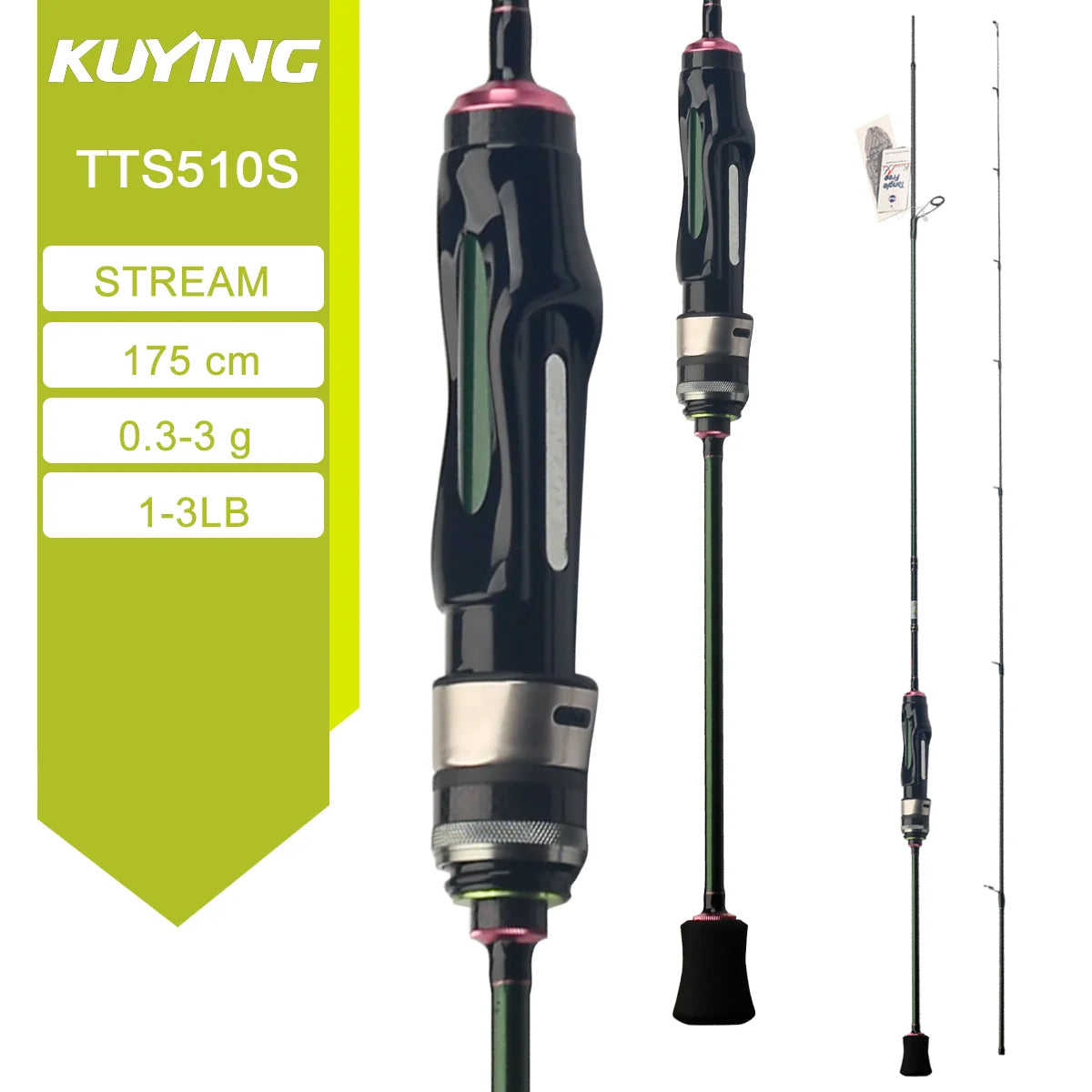 Kuying Stream Rod Fast Action Spinning Rod