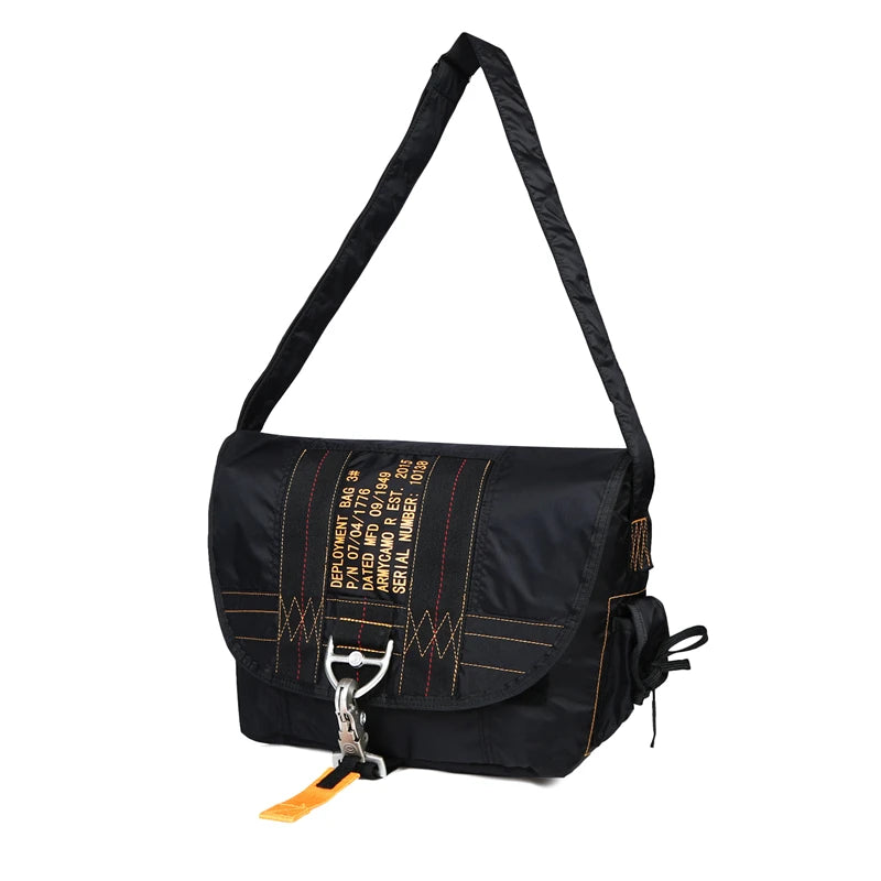 LQARMY Tactical Shoulder Sling Bag Nylon Waterproof Outdoor Daypack