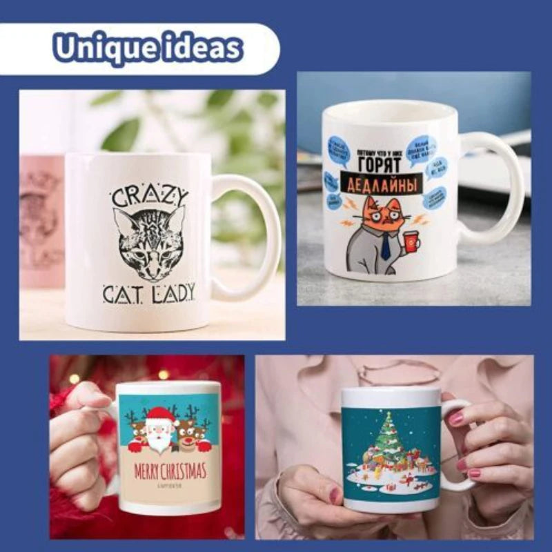 Premium Ceramic Mugs For Professional Sublimation Printing Projects
