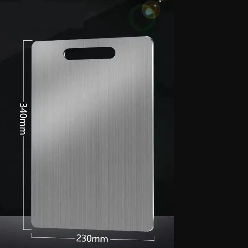 Stainless Steel Cutting Board 304 Double Sided Food Grade Portable