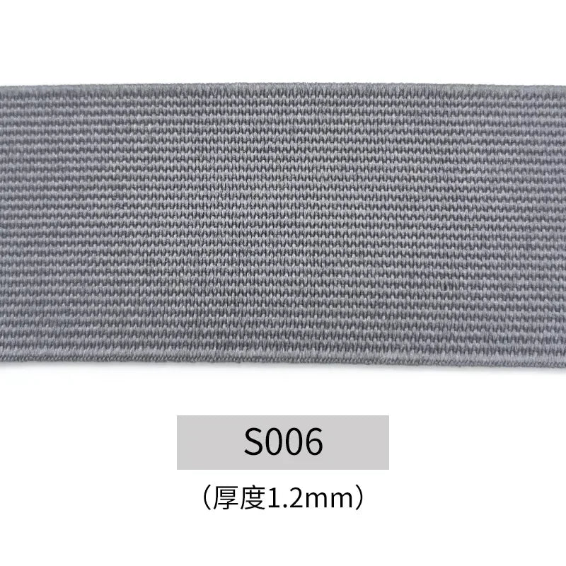 3/5M 25/30/40/50mm Flat Elastic Band for Sewing Pants Waistband Rubber Cord Tape Stretch Webbing Bands DIY Clothes Accessories