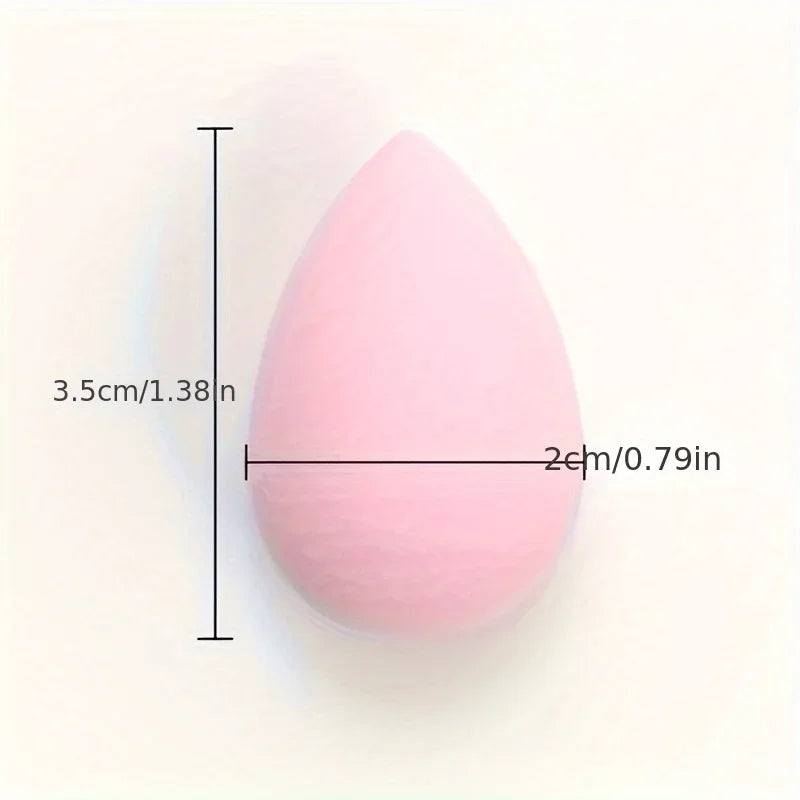 12 Pack Coffee Color Dual Use Dry Wet Beauty Sponge Soft Texture For Liquid Foundation Holiday Party Daily Household Makeup Accessory