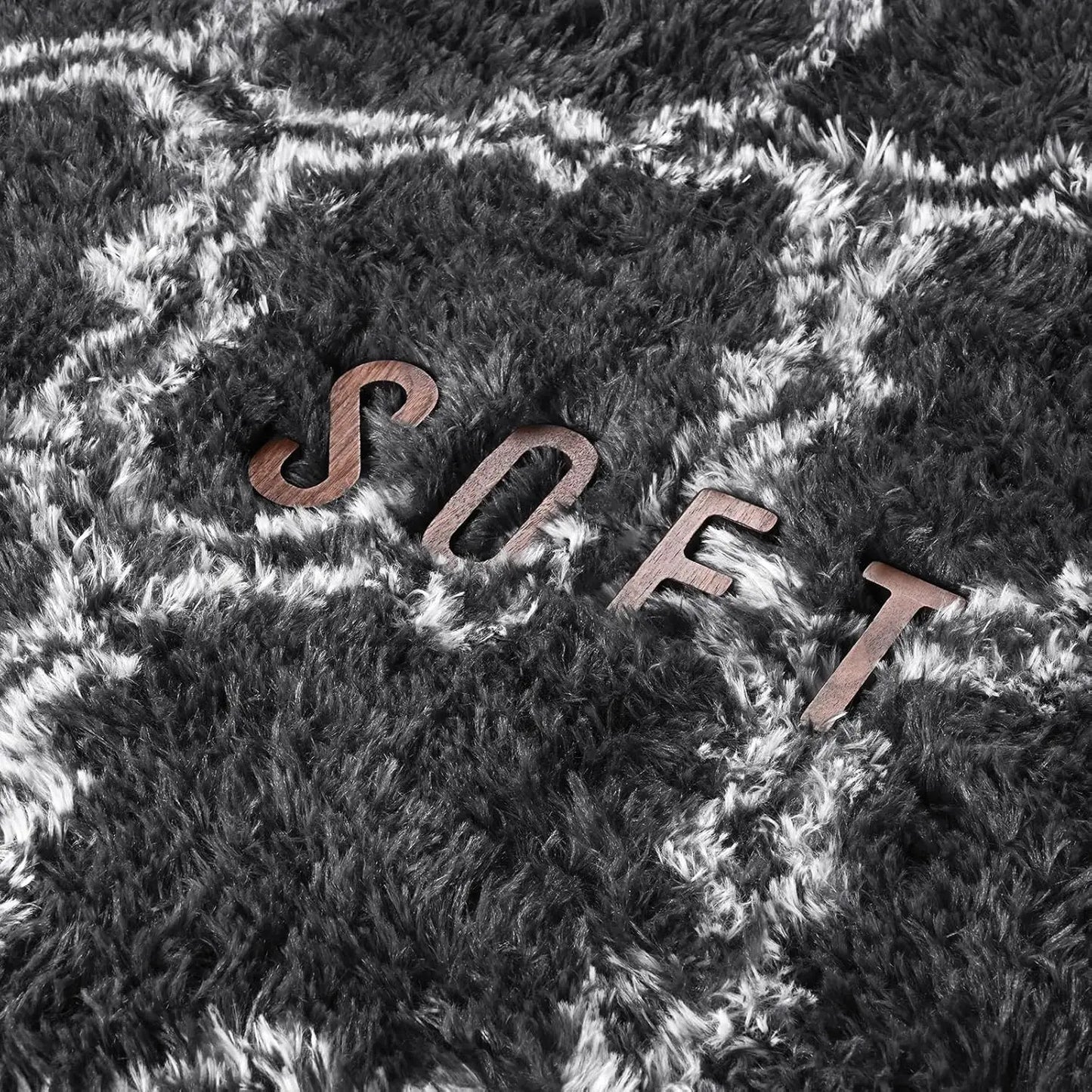 KilimHign Large Shag Area Rug For Bedroom Plush Non Slip