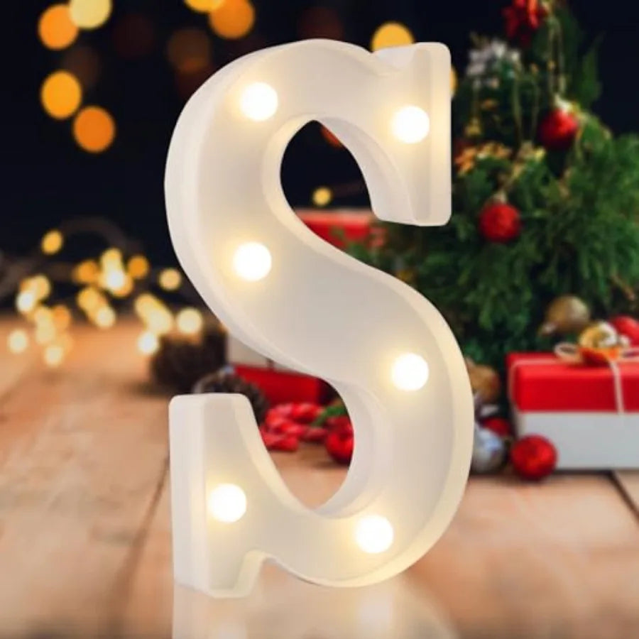 LED Marquee Numbers, 0-9 Light Up Letters, Battery Powered LED Letter Lights for Birthday Party, Christmas Night, Home, Bar, Gr