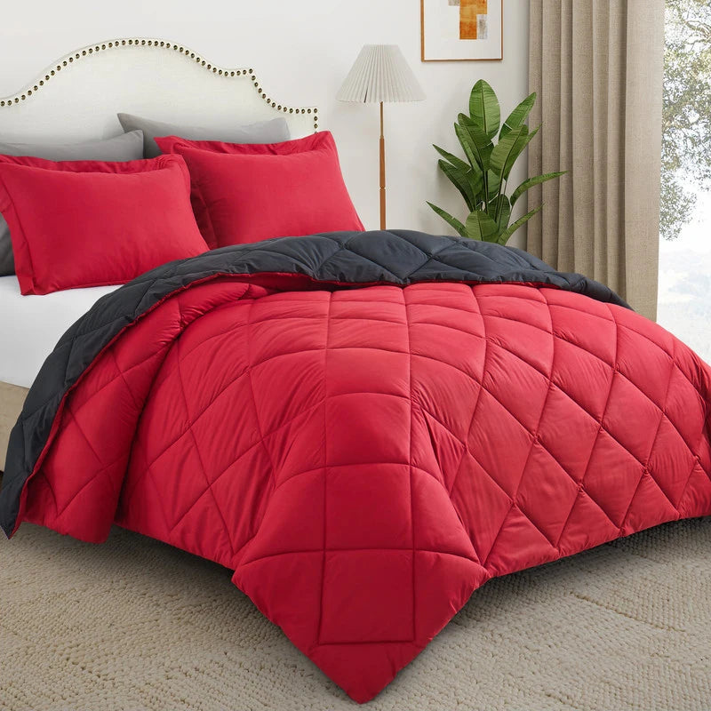 Zhejiang Reversible Comforter Bedding Set 2 Or 3 Piece