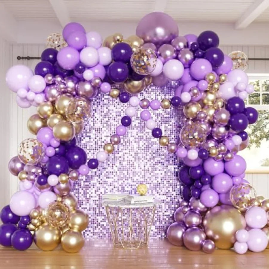 Balloon Arch Kit, 162pcs Light Clear Balloons for Wedding Bridal Shower Baby Shower Gender Reveal Baby Boy Birthday Party Decor