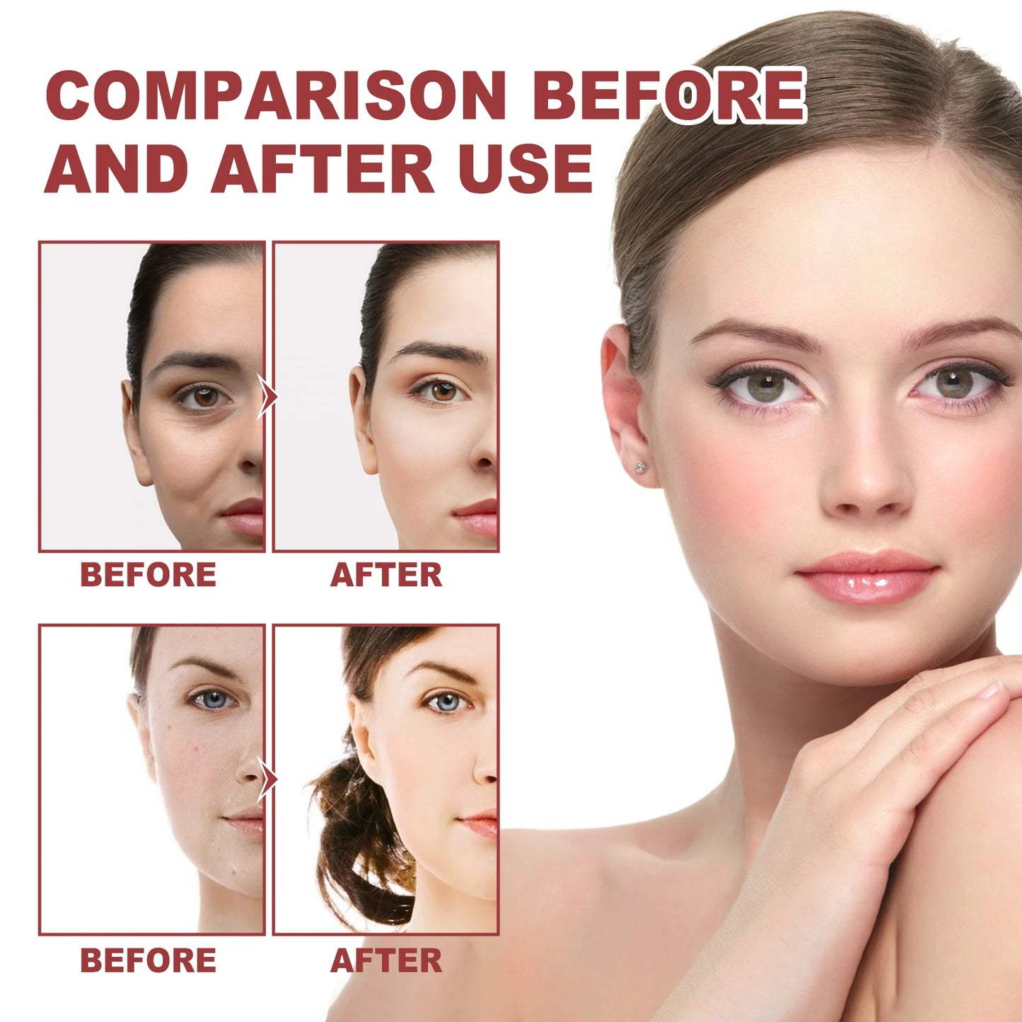 Eelhoe OUHOE Collagen Facial Mask Film For Wrinkle Tightening