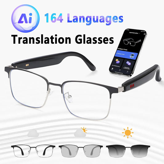 Giinova Smart Glasses With App Translation And Open Ear Audio