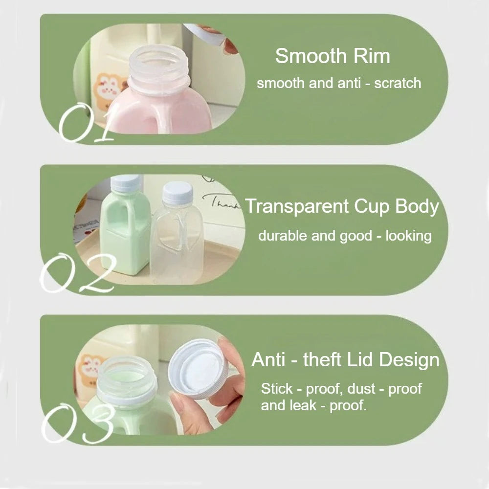 Reusable Plastic Water Bottles With Lids For Outdoor Travel