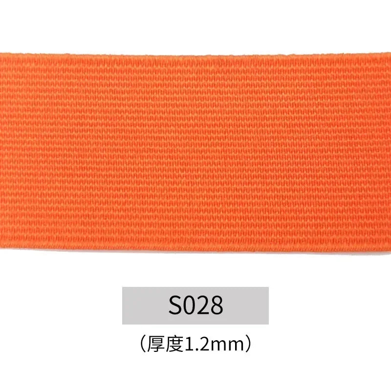 3/5M 25/30/40/50mm Flat Elastic Band for Sewing Pants Waistband Rubber Cord Tape Stretch Webbing Bands DIY Clothes Accessories