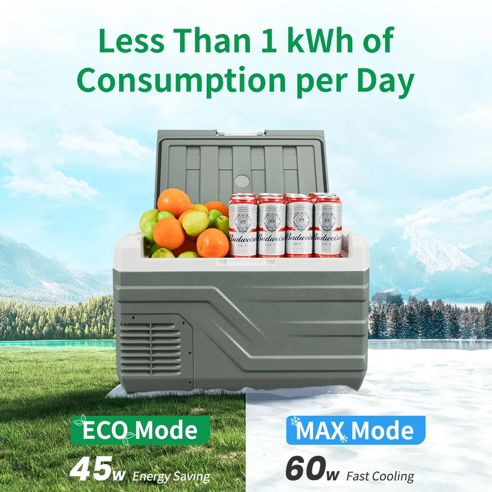 Alpicool NL Car Refrigerator 25L 35L 45L 12V And 24V DC Compressor Fridge Freezer Portable Cooler For Camping Travel