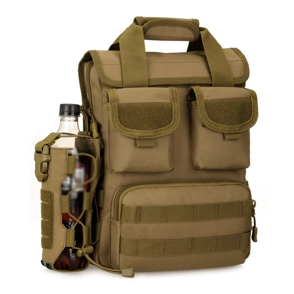 MOLLE Nylon Water Bottle Holder Bag For Outdoor Climbing Mountaineering Hiking Camping Travel Tactical Pouch