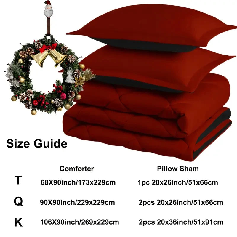 Zhejiang Reversible Comforter Bedding Set 2 Or 3 Piece