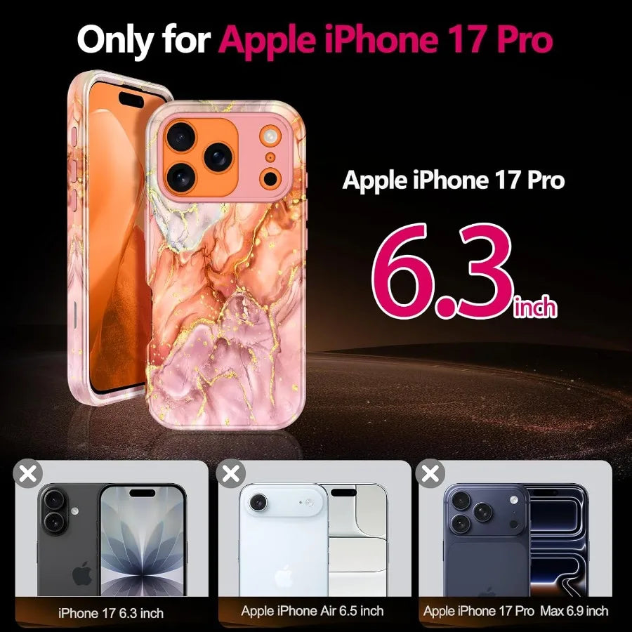 High-concerned iPhone Pro Case MagSafe Military Grade Drop Protection