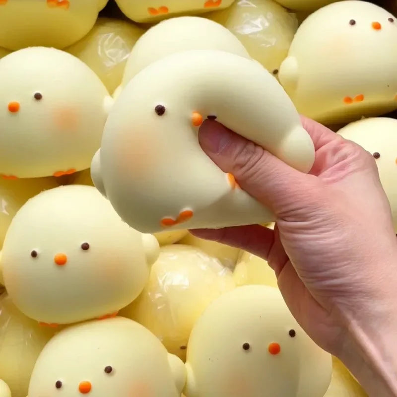 Giant Chick Squishy Toy Slow Rising Stress Relief Fidget Toy