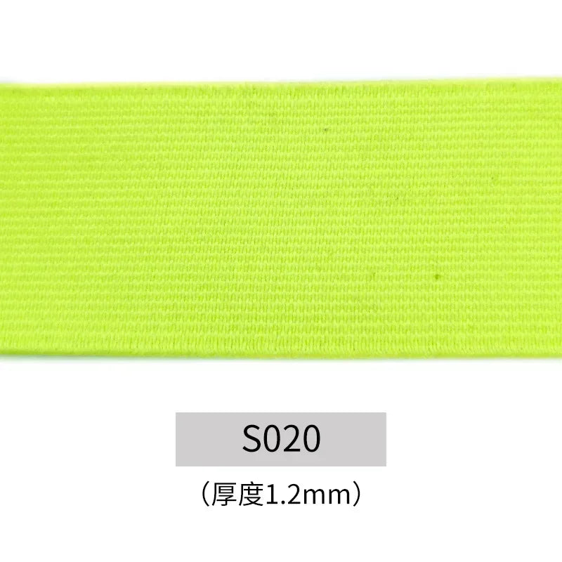 3/5M 25/30/40/50mm Flat Elastic Band for Sewing Pants Waistband Rubber Cord Tape Stretch Webbing Bands DIY Clothes Accessories