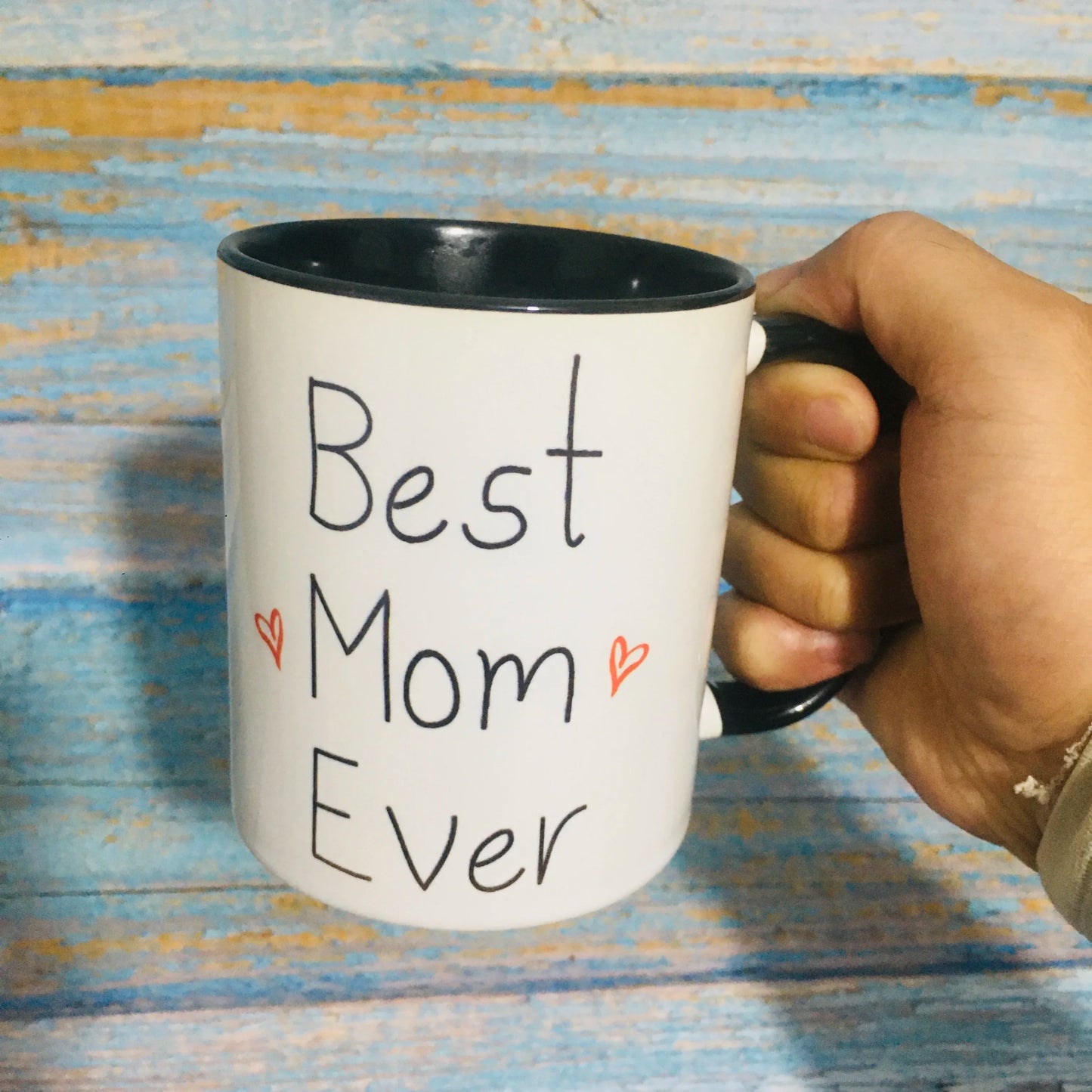 Best Mom Ever Ceramic Coffee Mug Mothers Day Birthday Gift