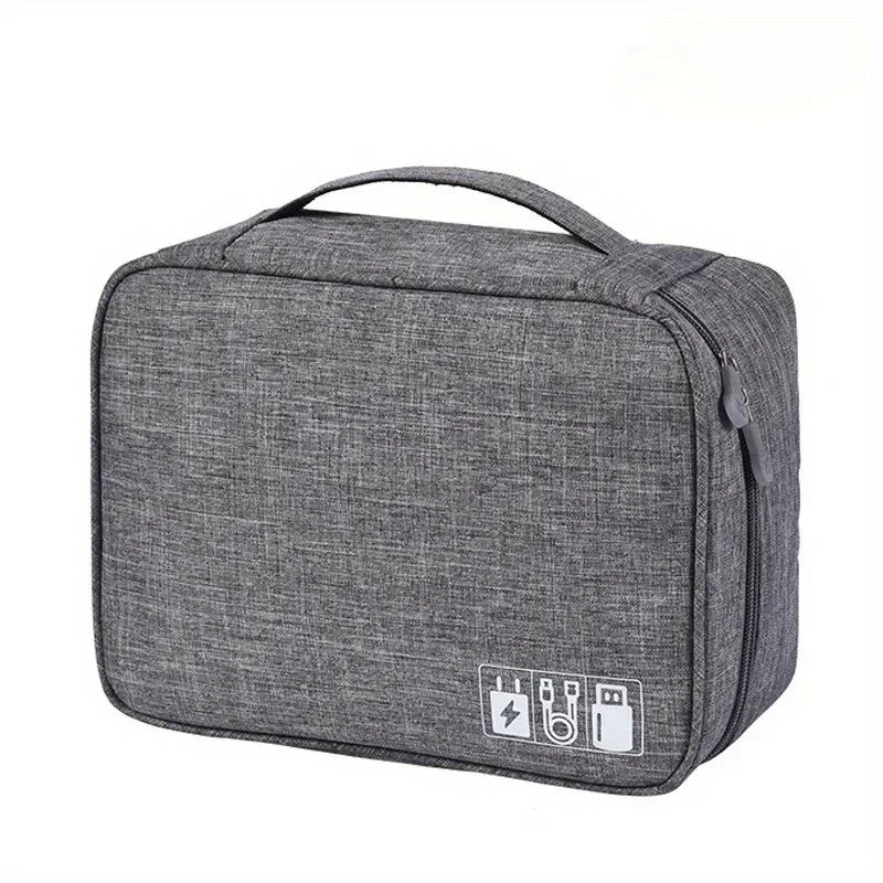 ATMDOGCN Travel Cable Organizer Bag Portable Electronics Storage Case