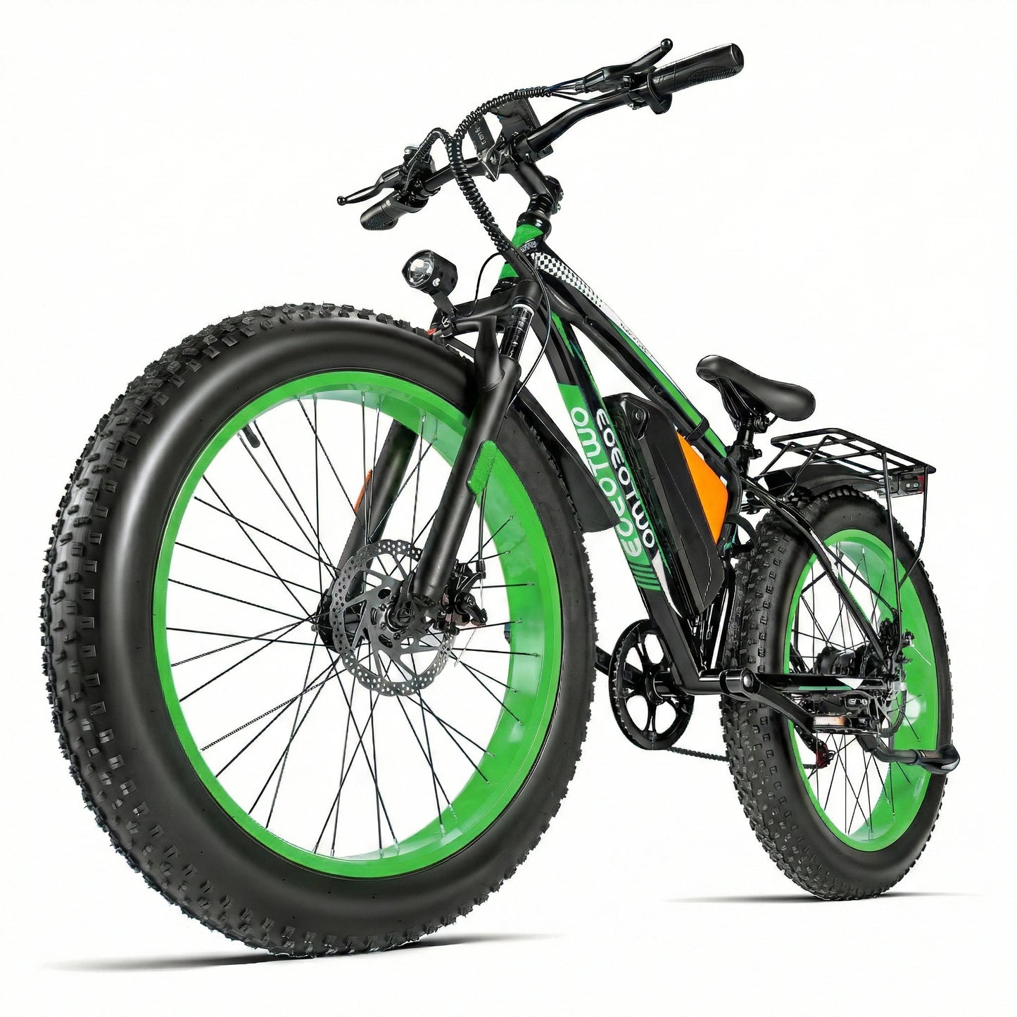 EOEOTWO Electric Fat Tire Bike 1500W Peak 960Wh Battery 30MPH