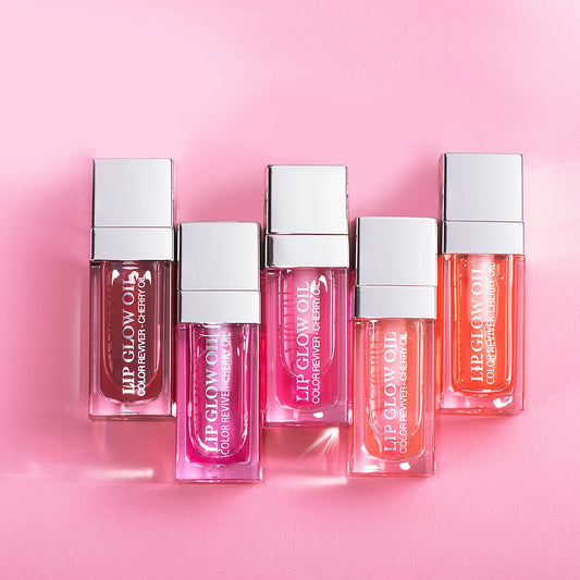 Glassy Shiny Lip Glow Oil Hydrating Lip Care Deep Nourishing Moisturizer Plump Fuller Lips Non Sticky Daily Lip Makeup Skincare Cosmetic