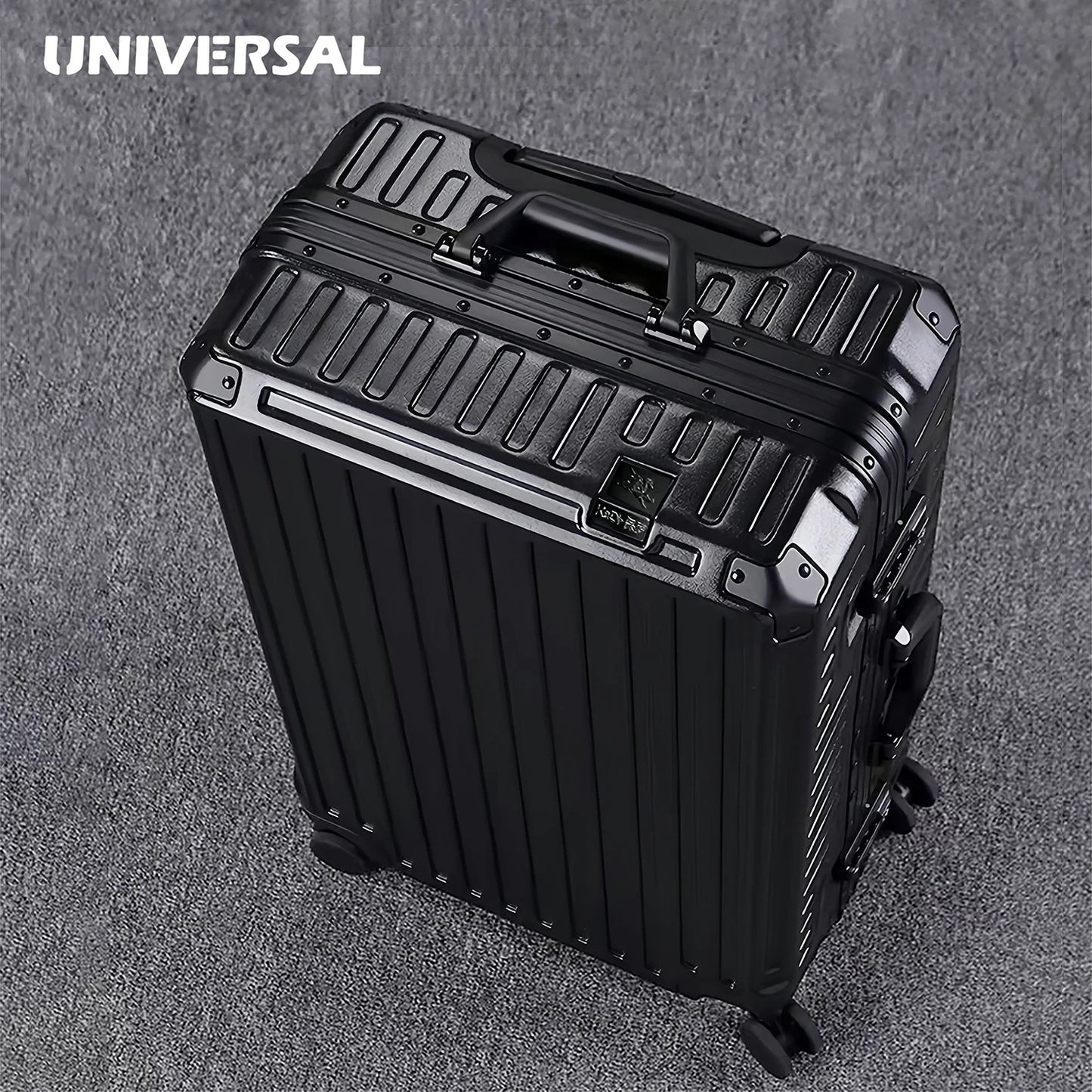 Ultra Sturdy Aluminum Frame Luggage Set With Universal Wheels