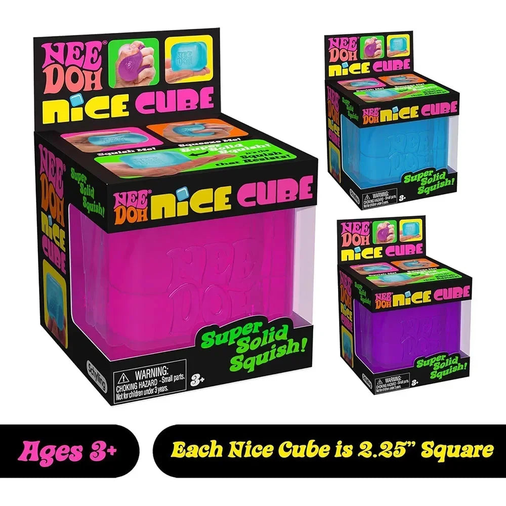 Needoh Nice Cube Sensory Fidget Cube For Focus And Calming