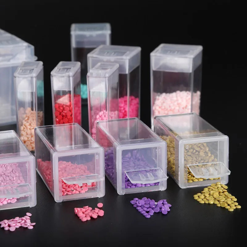 NONEDIY Diamond Painting Bead Storage Box Set Mosaic Organizer