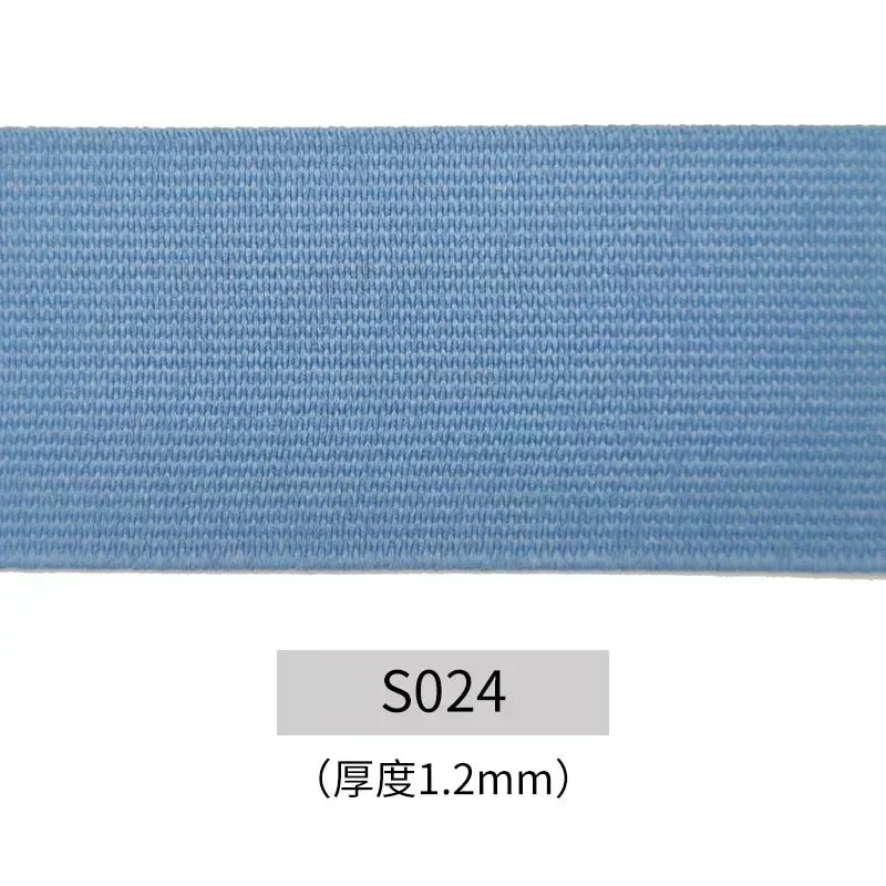3/5M 25/30/40/50mm Flat Elastic Band for Sewing Pants Waistband Rubber Cord Tape Stretch Webbing Bands DIY Clothes Accessories