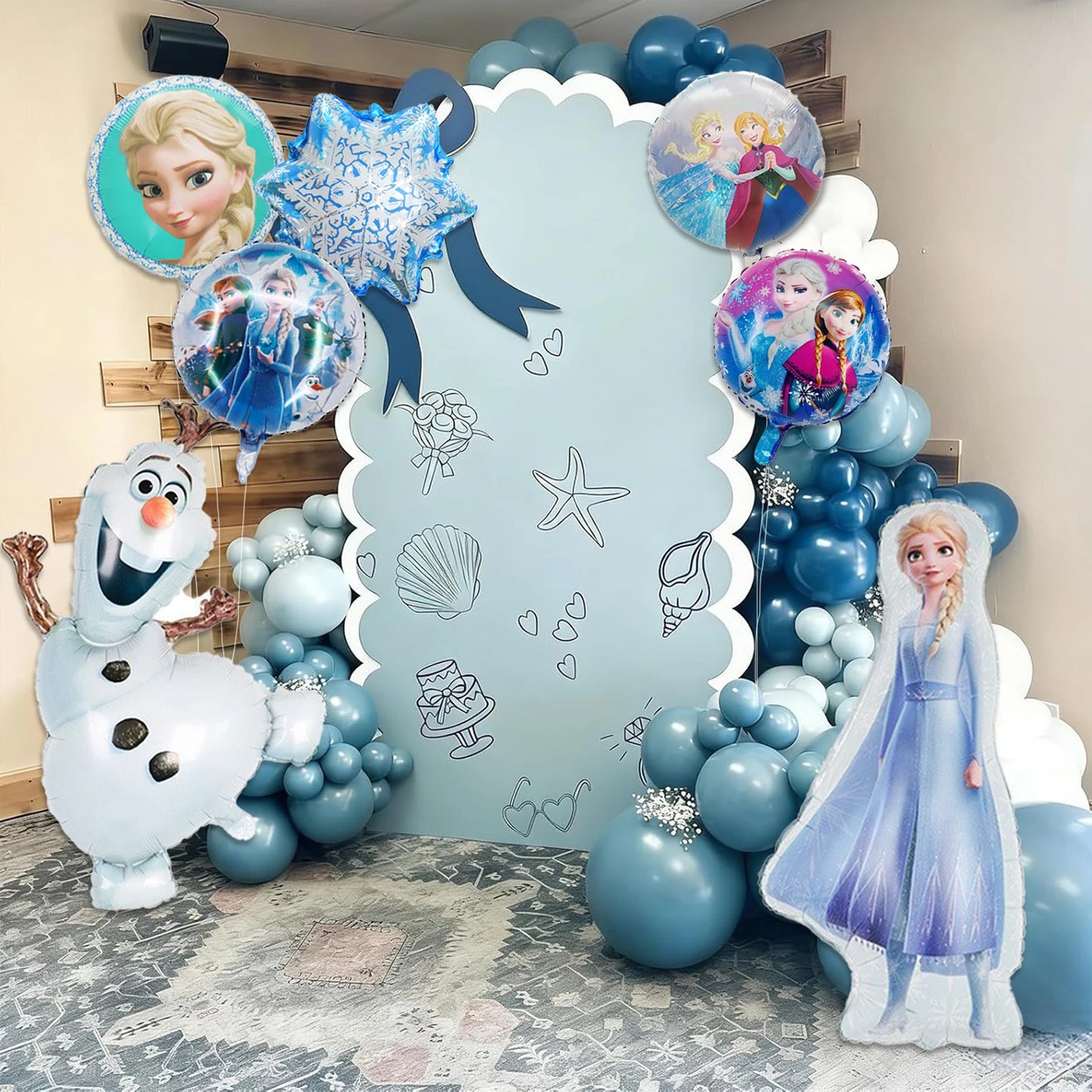 Disney Frozen Birthday Party Balloon Decoration Set