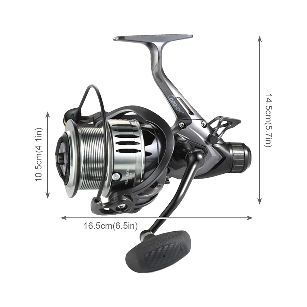 Spinning Fishing Reel Metal Fishing Reel Carp Reel Carp Fishing Reel Spool Reel Carp Fishing Accessory
