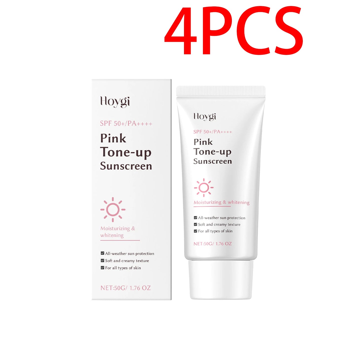 Hoygi SPF50 Sunscreen Facial Body Sun Cream Solar Blocker Refreshing Care Body Sunblock Lotion Moisturizing Solar Protector Ski