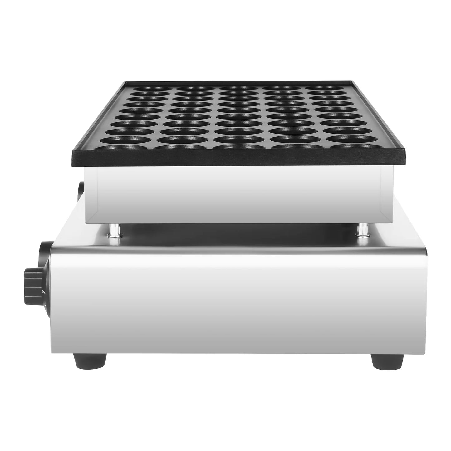 50 Hole Electric Mini Pancake Baker Maker w/ Timer , Commercial Nonstick Waffle Makers Machine 50-300℃