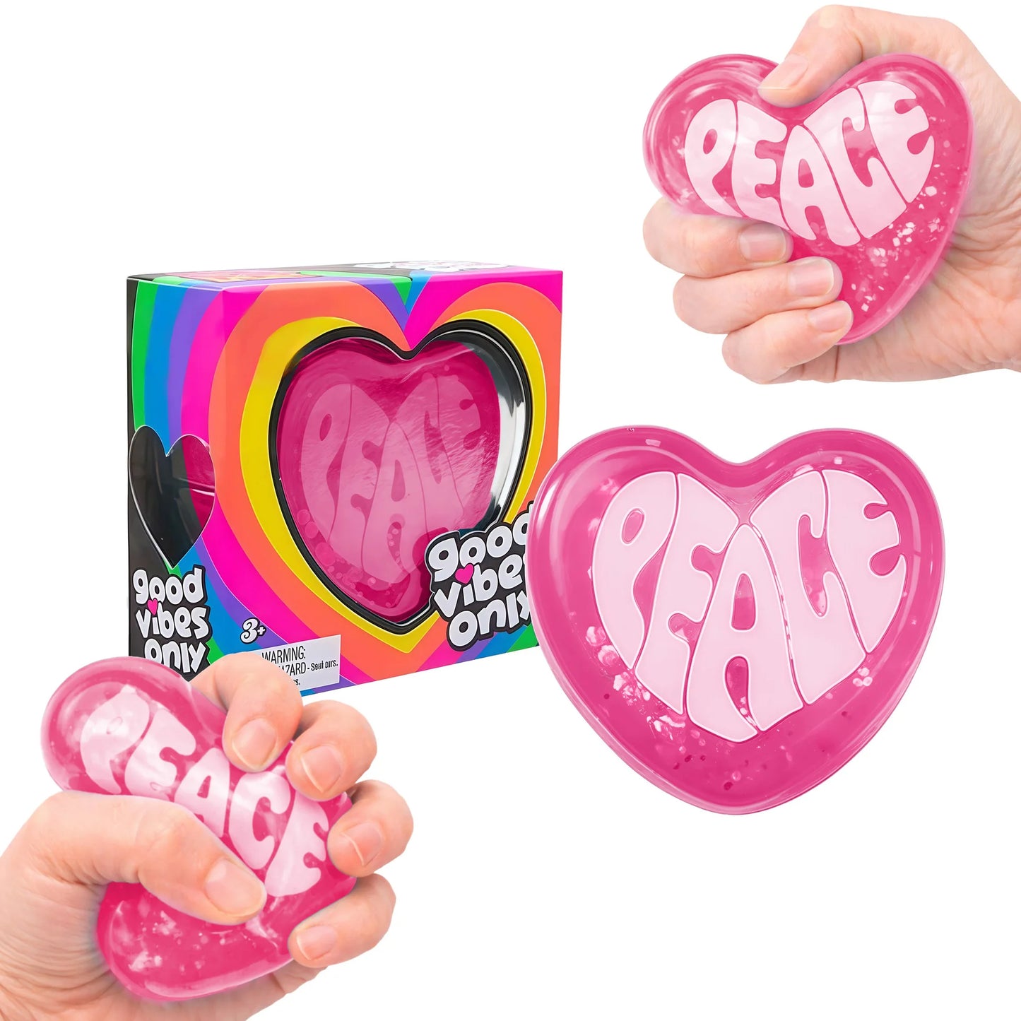 In Stock Needoh Heart Squishy Toy Blind Box Cute Shape Stress Relief Soft Slow Rebound Fun Portable Surprise Gift for Kids