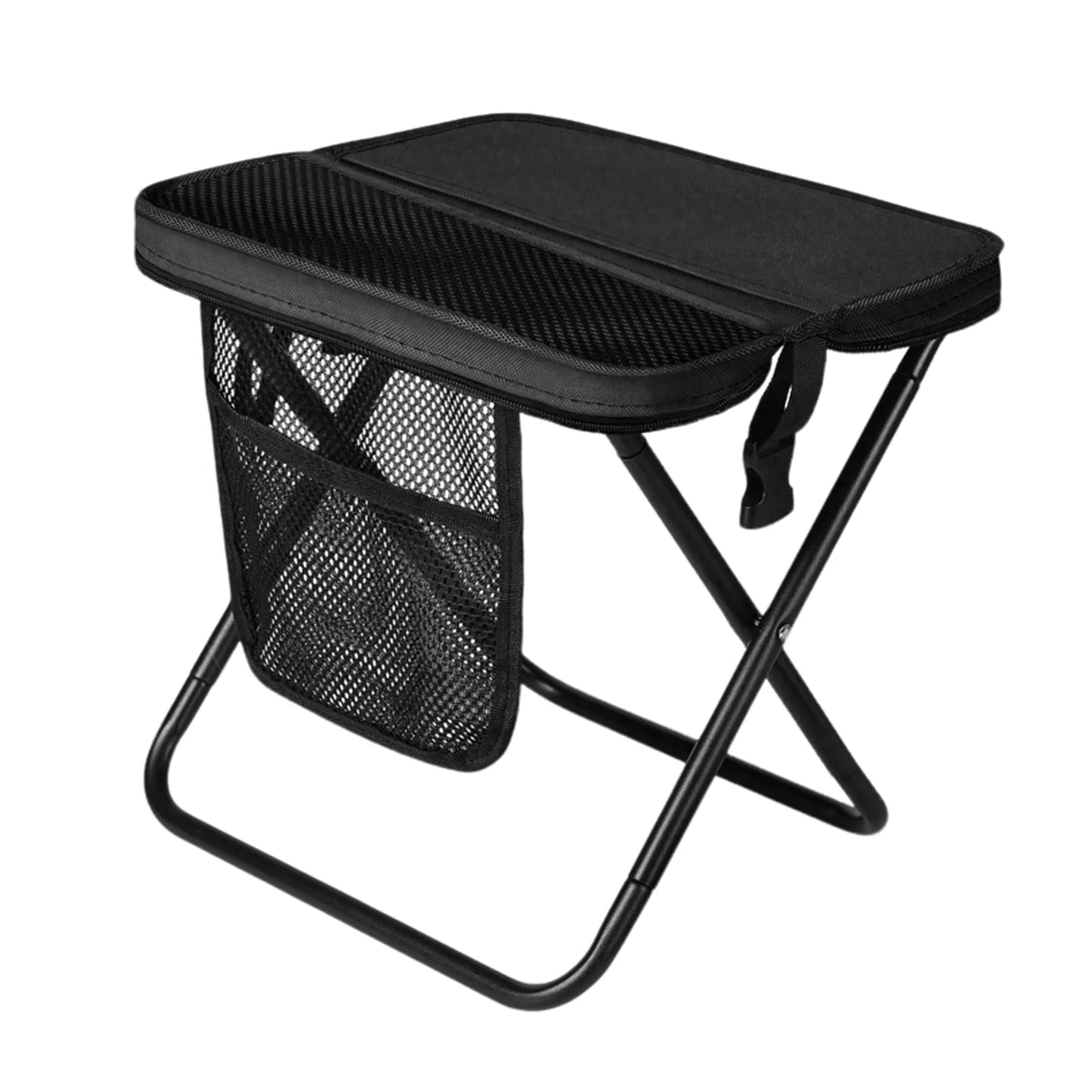 2026 New Foldable Backpack Stool for Adults, Portable Camping Stool with Sling Bag, 300lbs Capacity for Camping, Hiking, Picnic