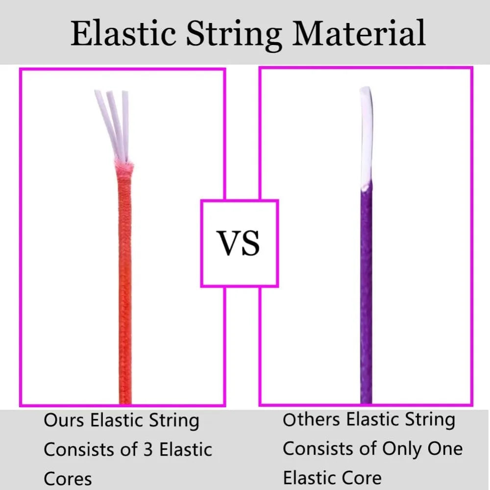 1Roll Stretchy Bracelet String, Sturdy Rainbow Elastic String Elastic Cord for Jewelry Making, Necklaces, Beading and Crafts