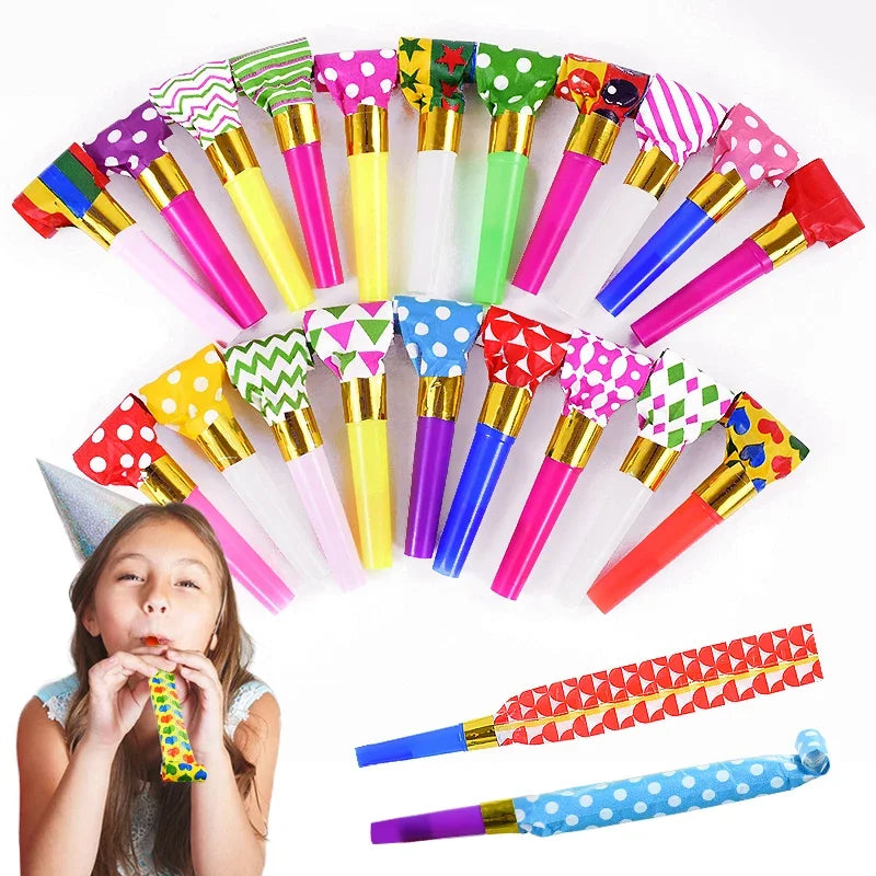 Party Blowout Whistles Kids Birthday Favors And Celebrations