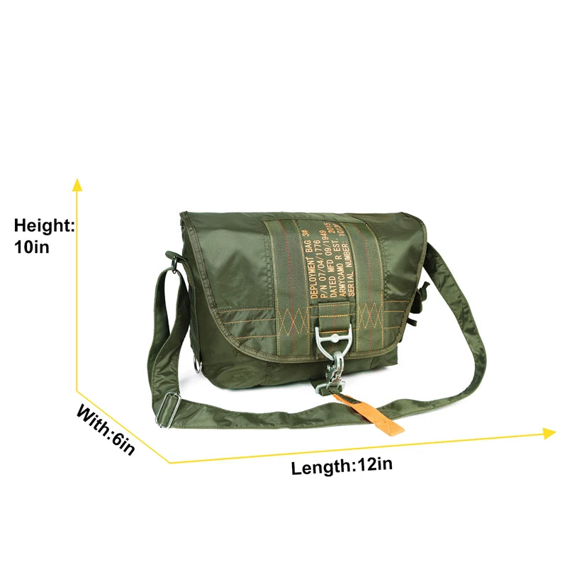 LQARMY Tactical Shoulder Sling Bag Nylon Waterproof Outdoor Daypack