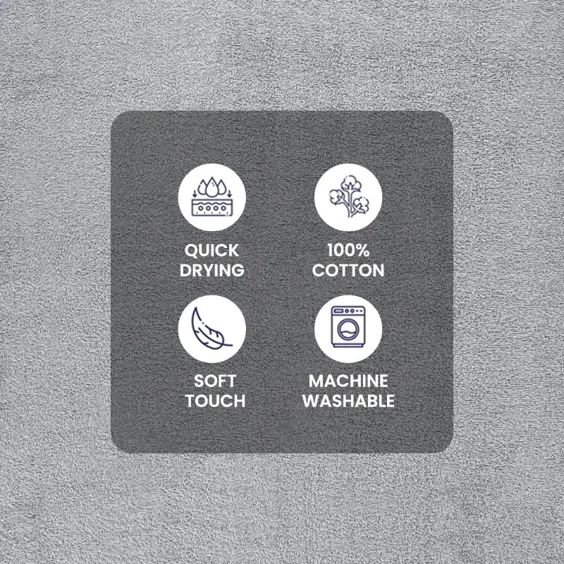 Guangdong 10 Piece Towel Set Ultra Soft Durable Cotton