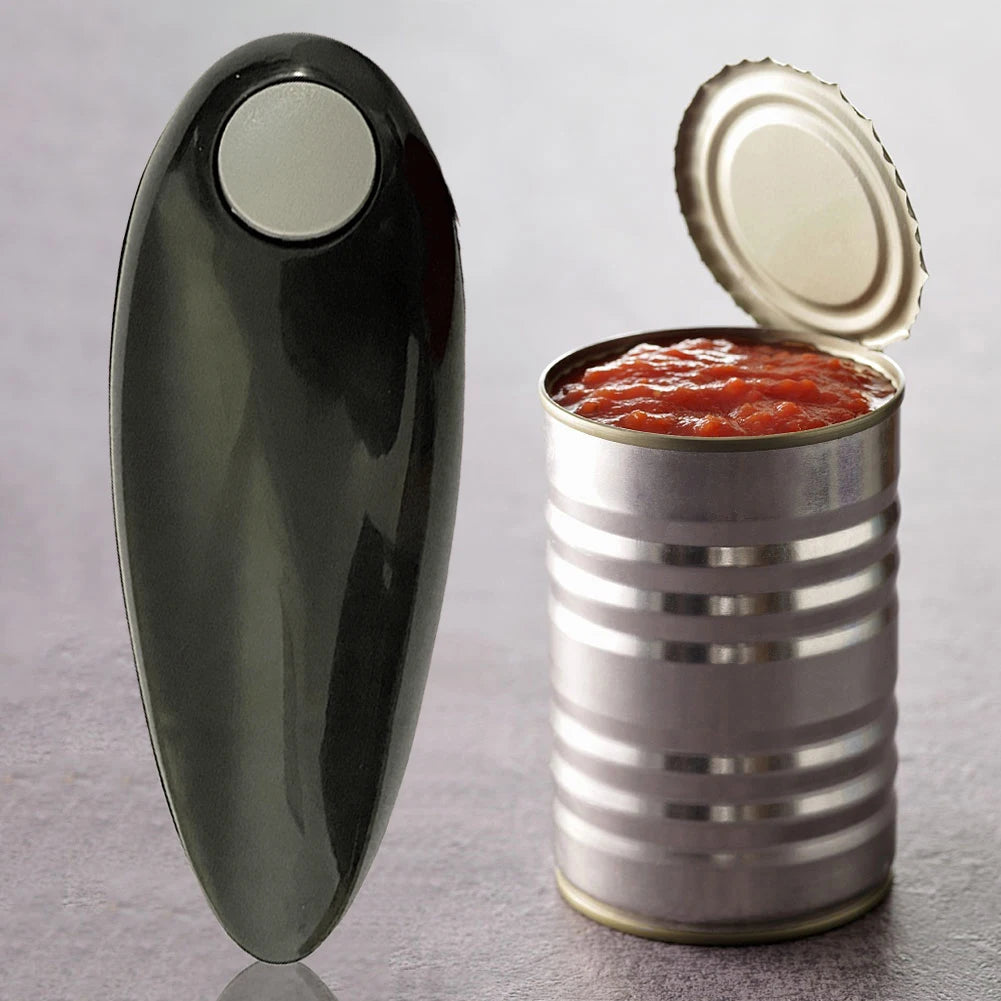 Jaysuing Electric Can Opener One Touch Smooth Edge Bottle Opener